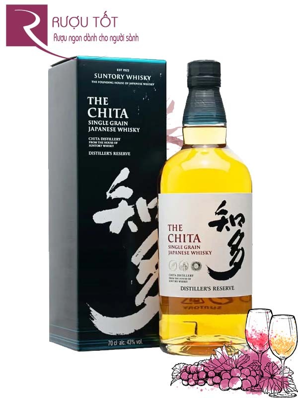 Rượu Chita Nhật Single Grain 43%