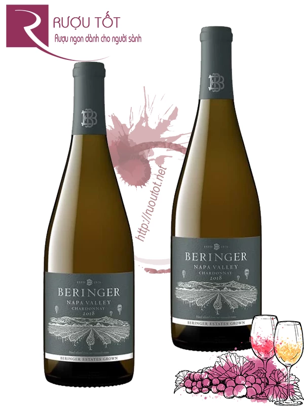 Rượu vang Beringer Napa Valley Chardonnay