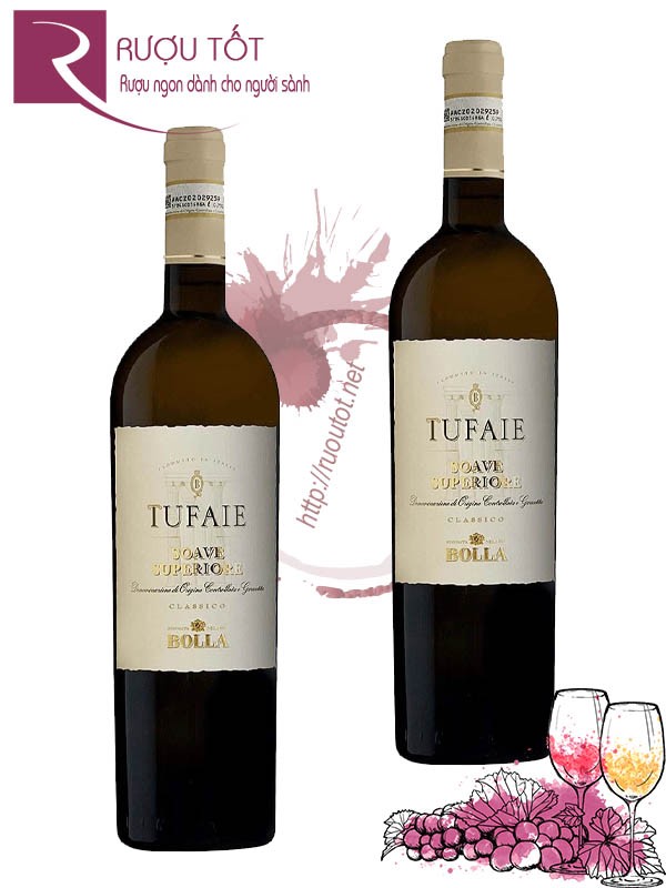 Rượu vang Tufaie Soave Superiore Classico Bolla