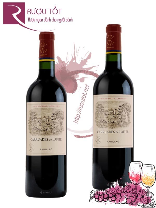 Rượu vang Carruades de Lafite Pauillac Chính hãng