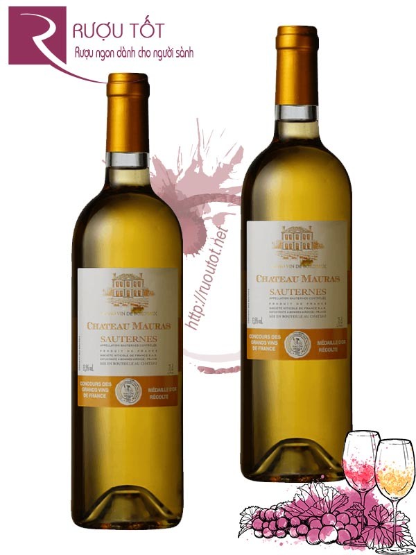 Rượu vang Chateau Mauras Sauternes