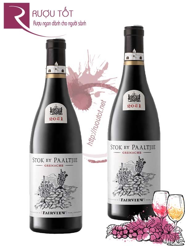 Rượu vang Fairview Stok by Paaltjie Grenache Noir