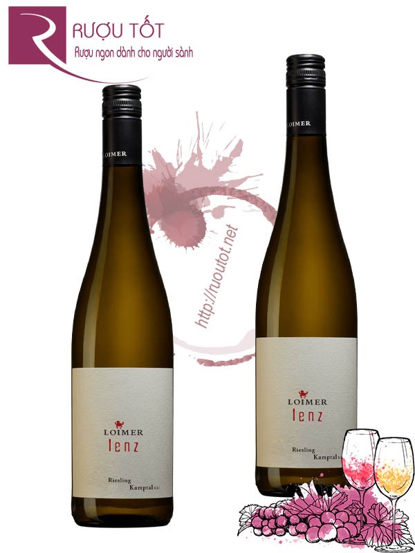 Rượu vang Fred Loimer "Lenz" Riesling Kamptal Chính hãng