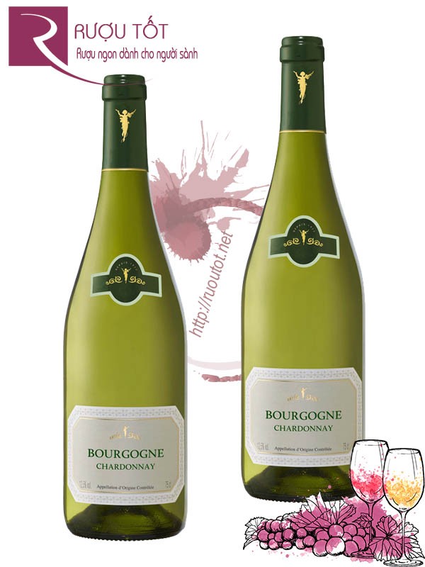 Rượu vang La Chablisienne Bourgogne Chardonnay