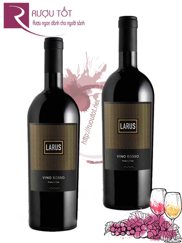 Rượu vang Larus Vini Rosso 15 độ