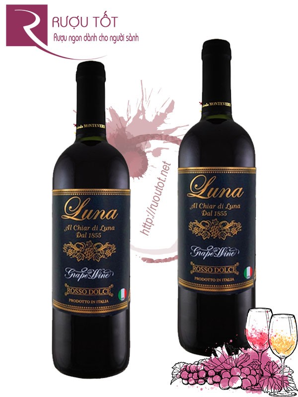 Rượu Vang Ngọt Luna 1855 Rosso Dolce