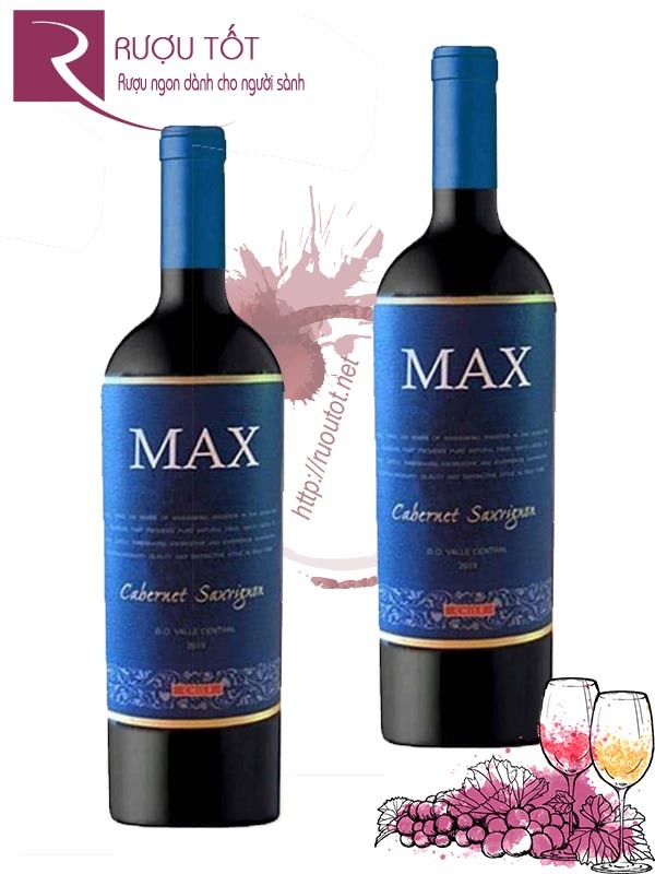 Rượu Vang Max Cabernet Sauvignon Central Valley