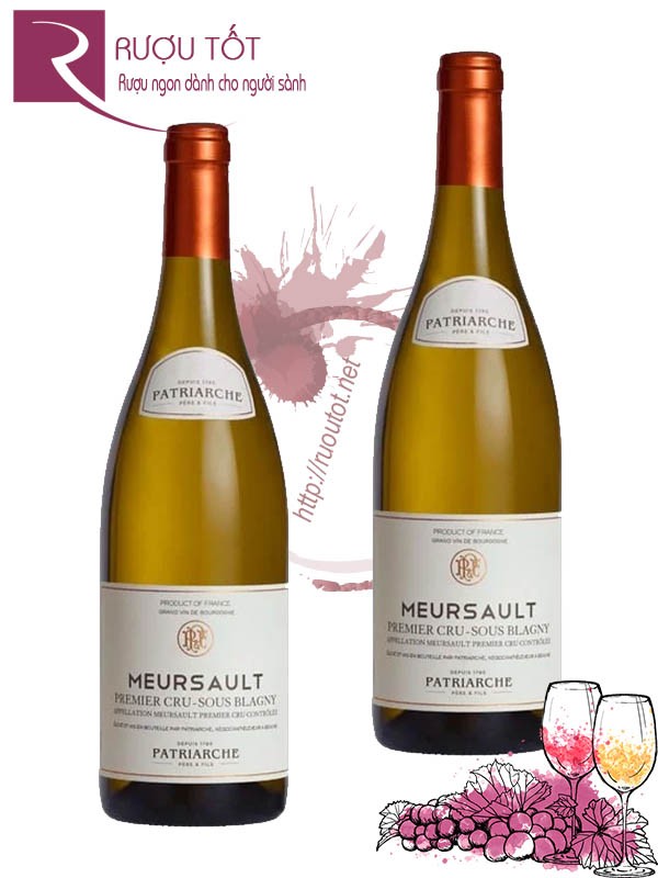 Rượu Vang Meursault Patriarche Premier Cru