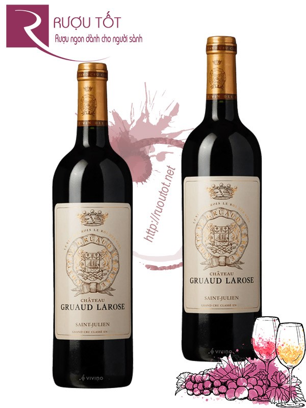 Vang Pháp Chateau Gruaud Larose Grand Cru Classe Giá rẻ