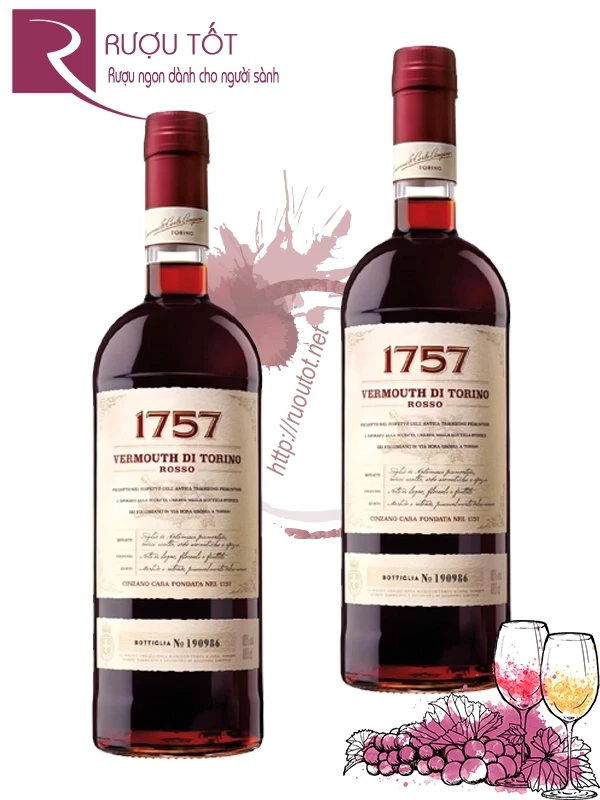 Rượu Cinzano Rosso 1757