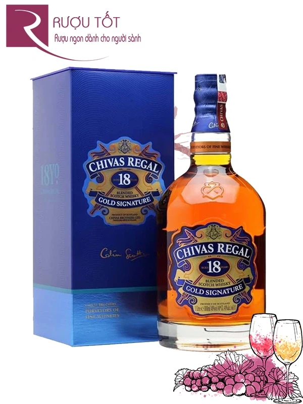 Rượu Chivas 18 Year Old 1000Ml