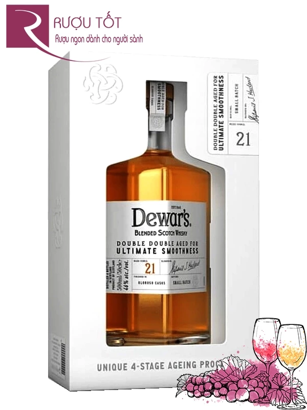 Rượu Dewar's 21 Years Double Double Whisky