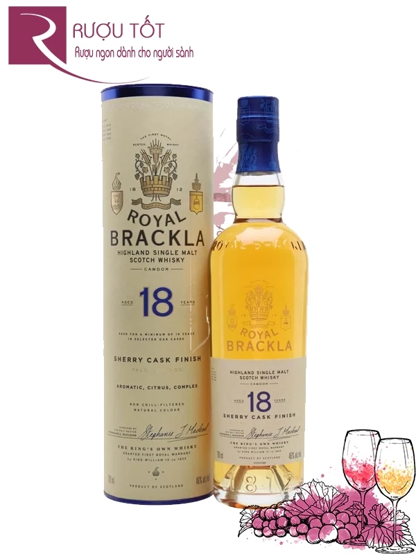 Rượu Royal Brackla 18 Year Old