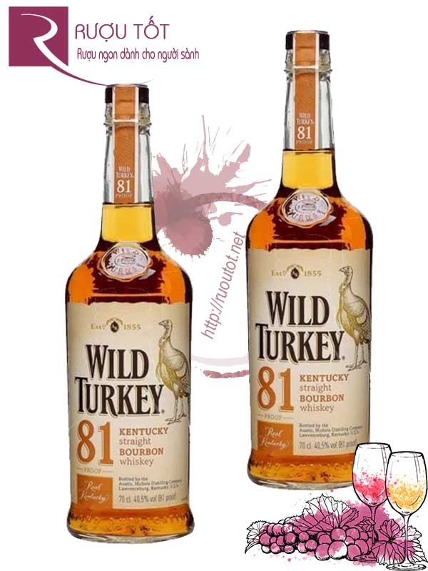 Rượu Wild Turkey Bourbon 81