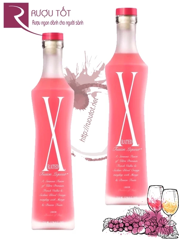 Rượu X Rated Fusion Liqueur