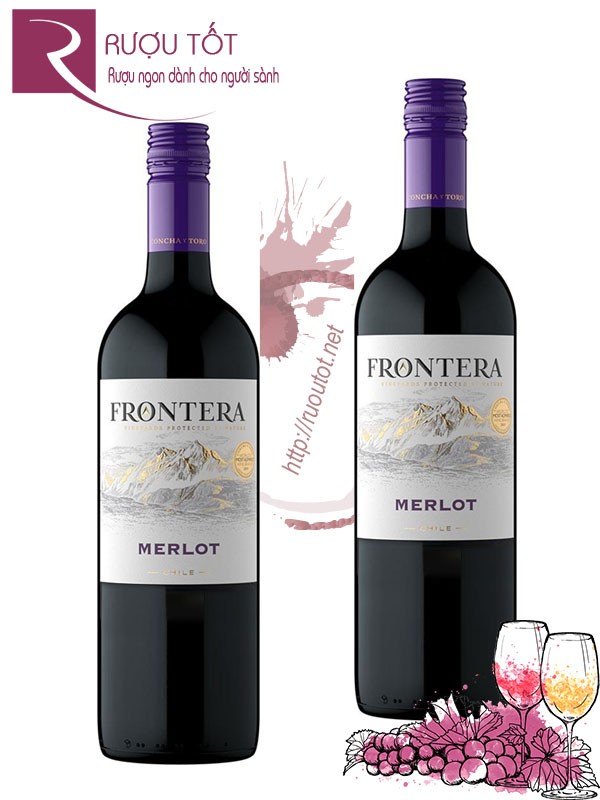 Vang Chile Frontera Merlot Concha Y Toro Chính Hãng