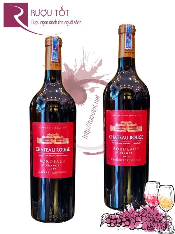 Rượu vang Chateau Rouge Cabernet Sauvignon Cao cấp