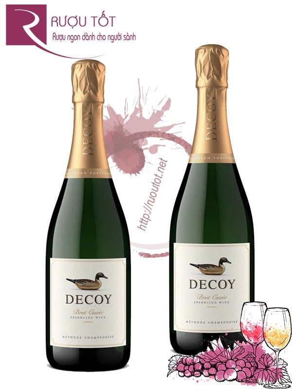 Vang Nổ Decoy Brut Cuvee Sparkling