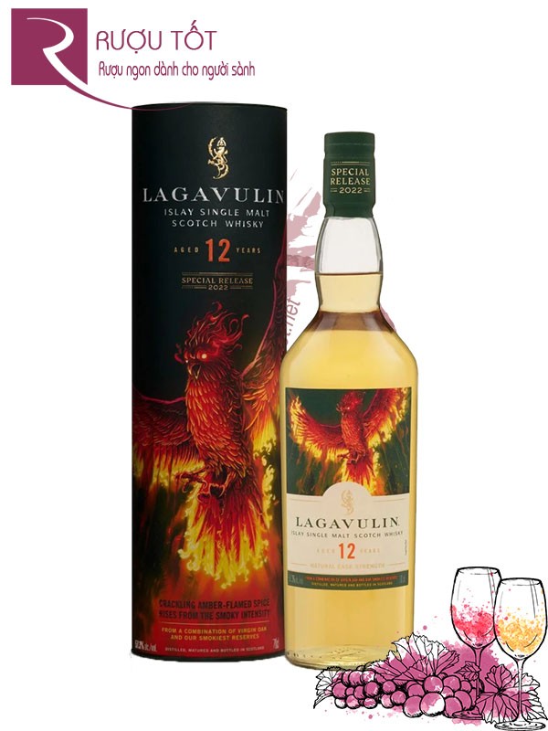 Rượu Whisky Lagavulin 12