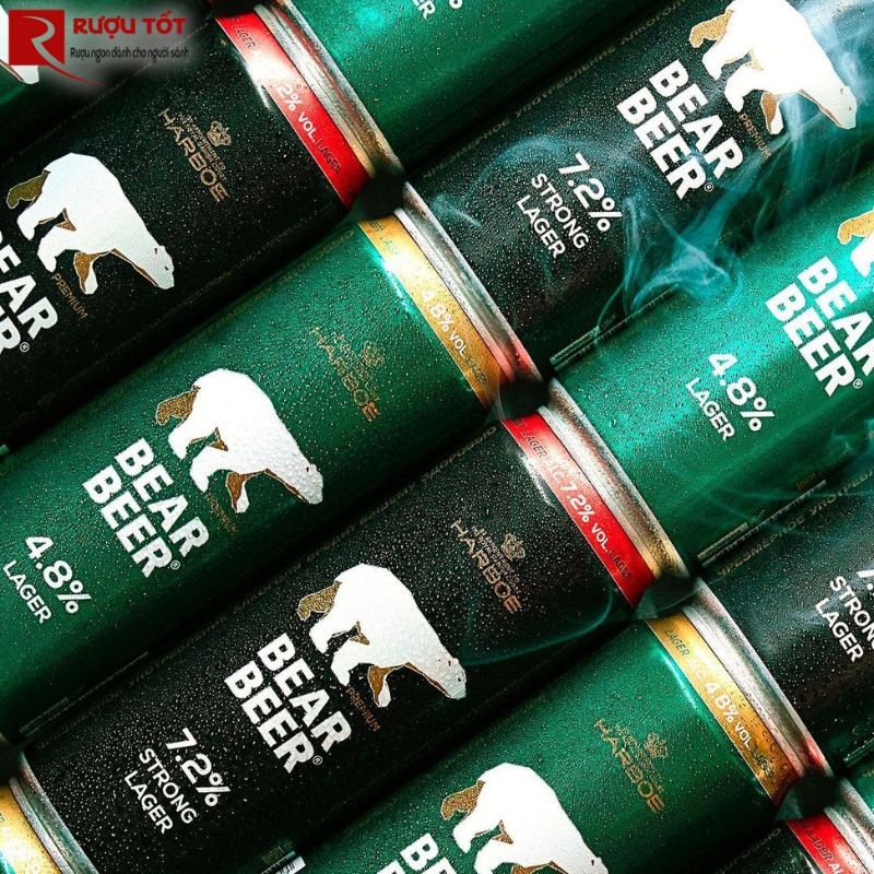 Bia gấu Đức Strong Lager