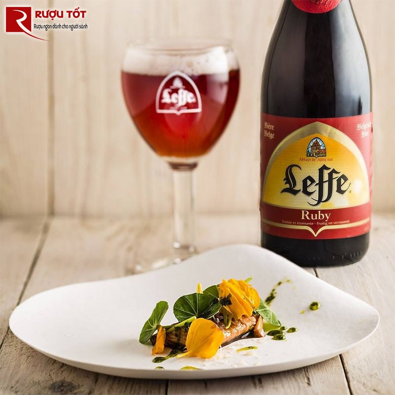 bia leffe ruby