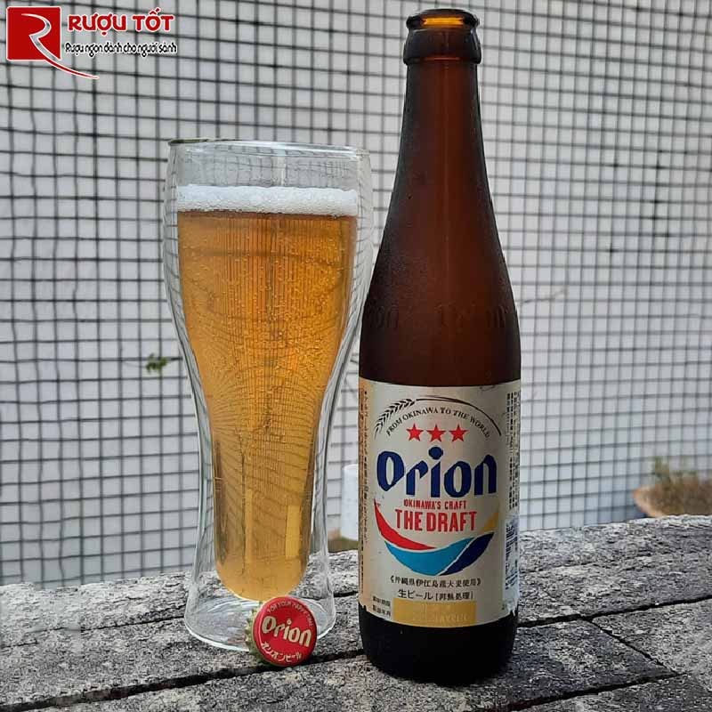 Orion Beer chai 334ml