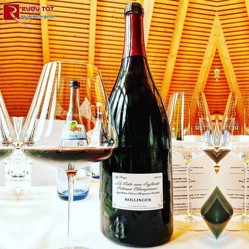 Rượu Champagne Bollinger La Cote Aux Enfants