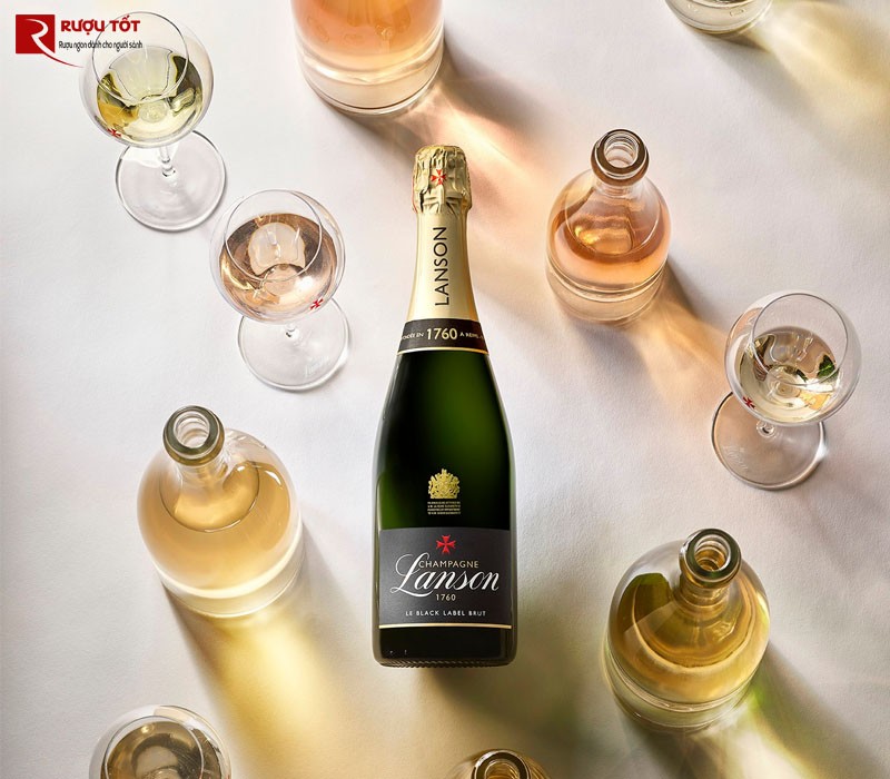 Rượu Champagne Lanson Black Label Brut Cao cấp