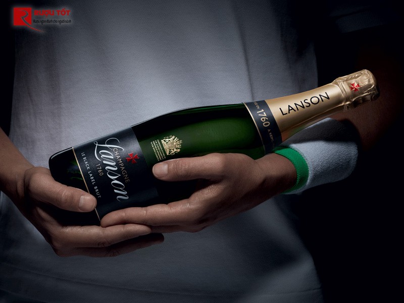 Rượu Champagne Lanson Black Label Brut Chính hãng