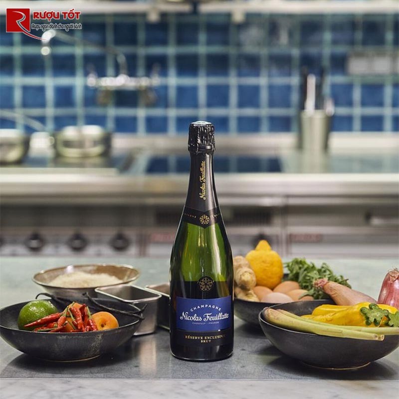 Rượu Champagne Nicolas Feuillatte Brut