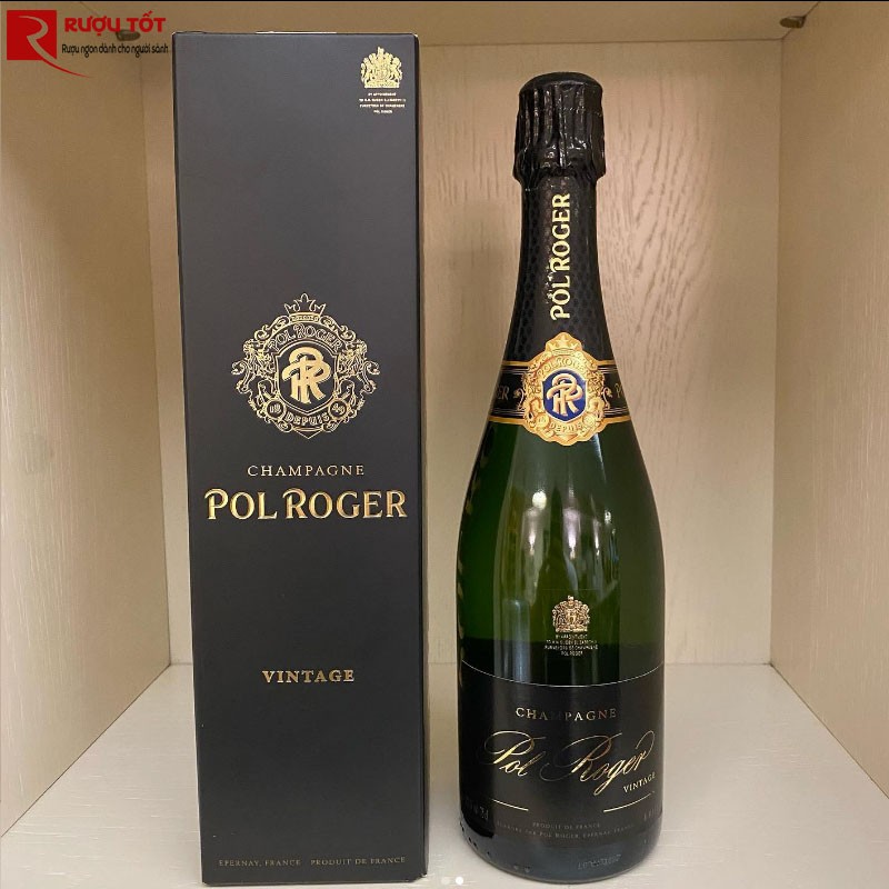 Rượu Champagne Pol Roger Vintage Brut nhập khẩu chính hãng