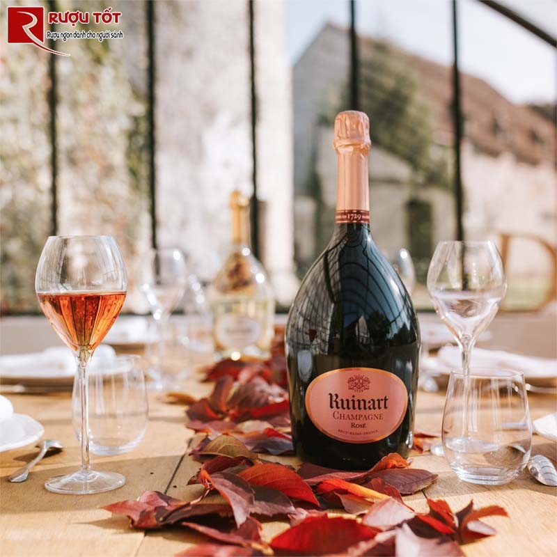 Rượu Champagne Ruinart Rose Cao Cấp