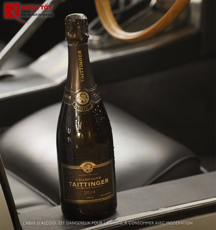 Rượu Champagne Taittinger Brut Millesime Nhập khẩu