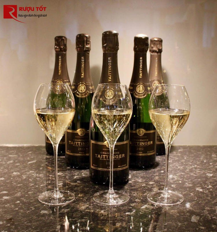 Rượu Champagne Taittinger Brut Millesime