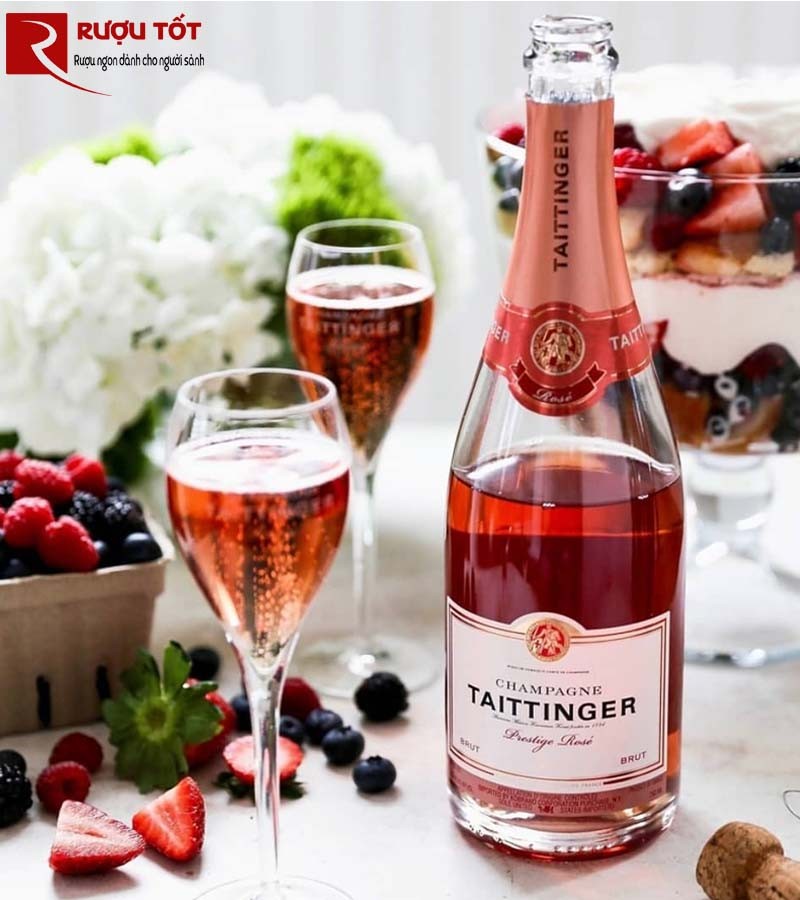 Rượu Champagne Taittinger Brut