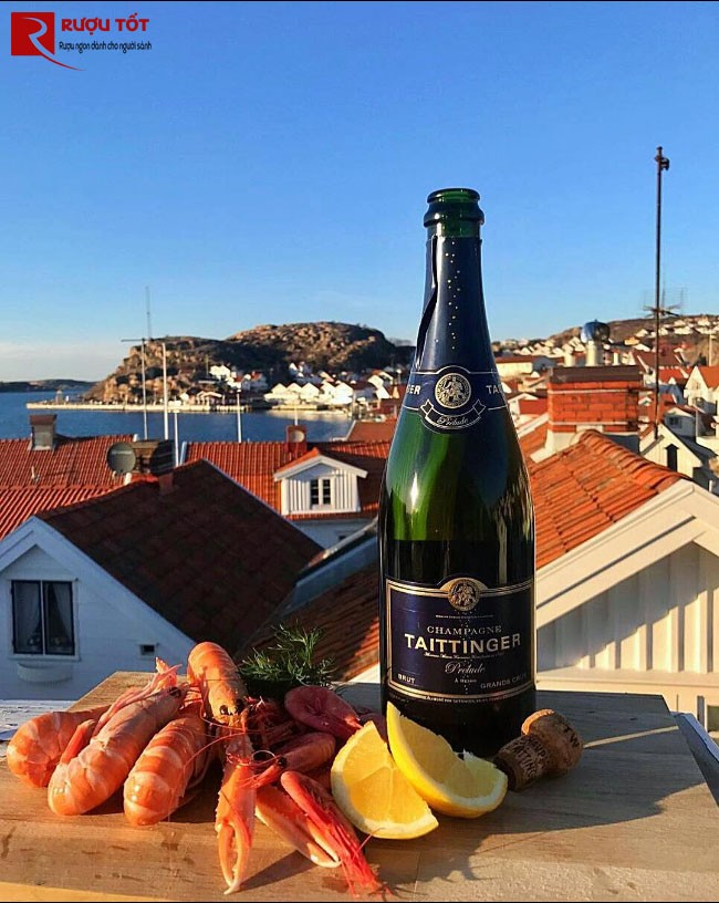 Rượu Champagne Taittinger Prelude Grands Crus Brut