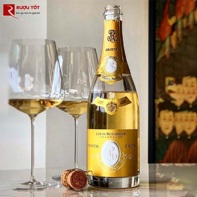 Rượu Louis Roederer Cristal Champagne cao cấp