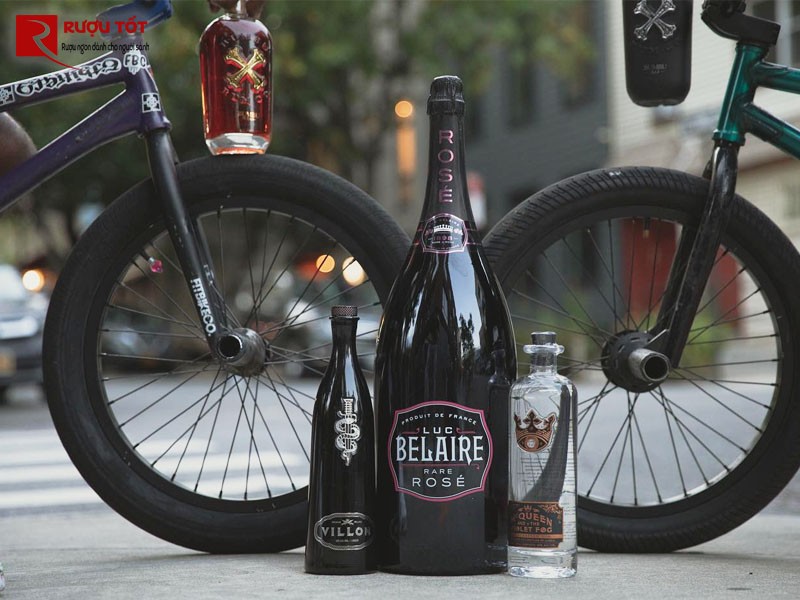 Vang nổ Pháp Luc Belaire Rare Rose