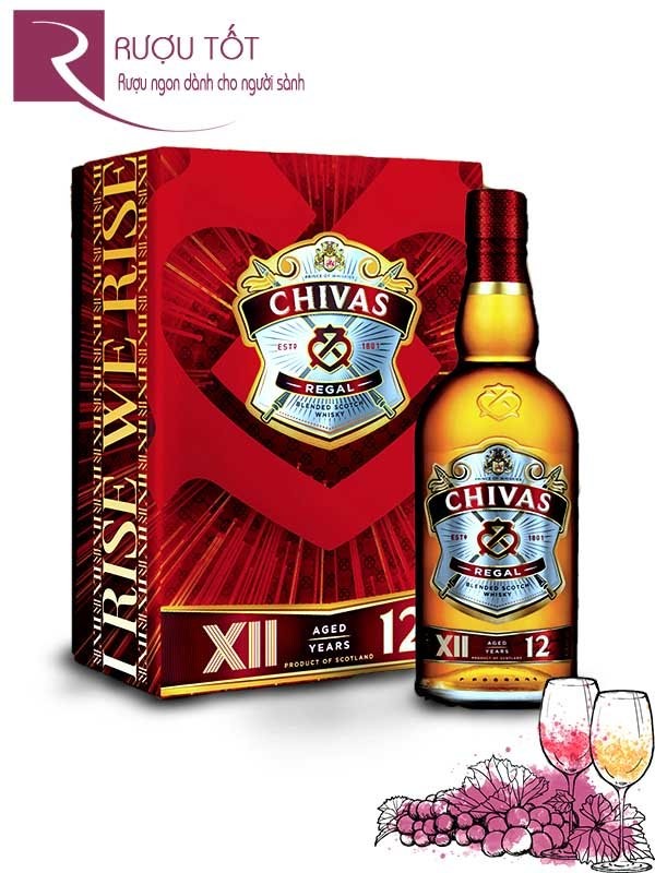 Rượu Chivas 12 Hộp Quà Tết 2025