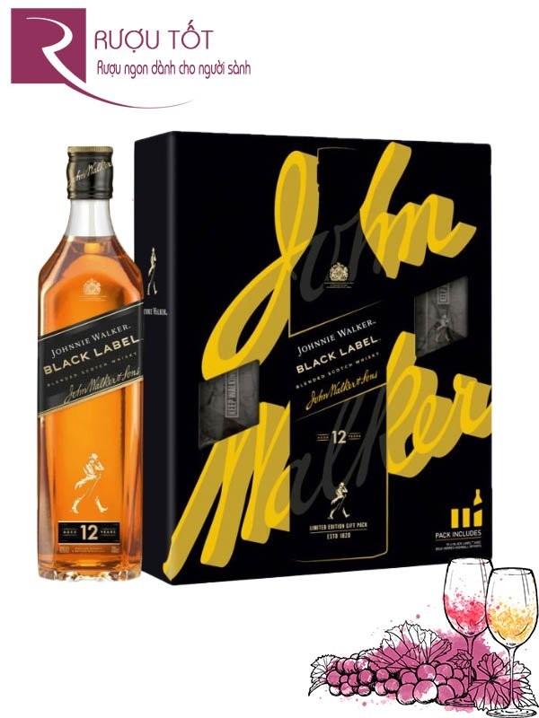 Johnnie Walker Black Label Hộp Quà 2025