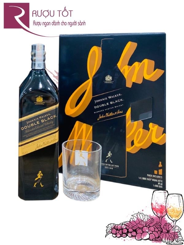 Hộp quà tết Johnnie Walker Double Black Label năm 2024