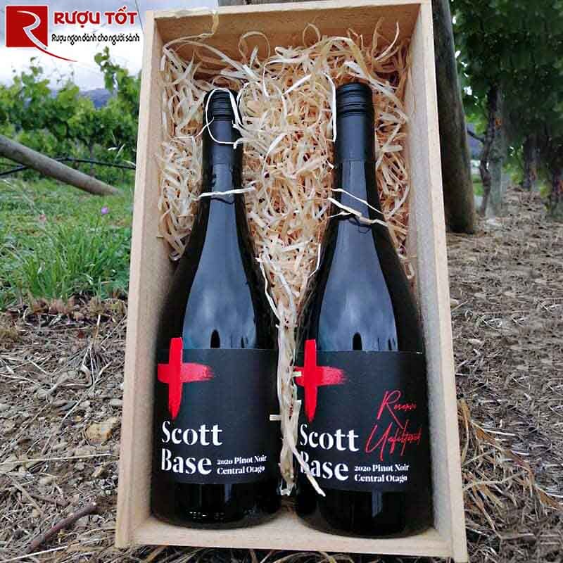 Vang scott base pinot noir