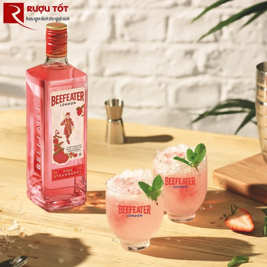 beefeater pink strawberry