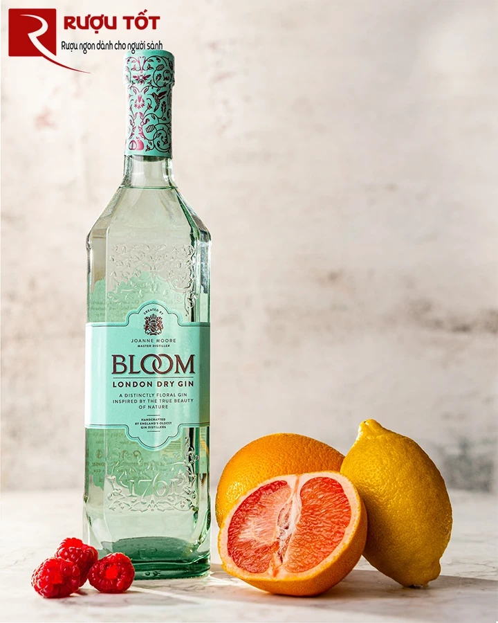 ruou Bloom London Dry Gin