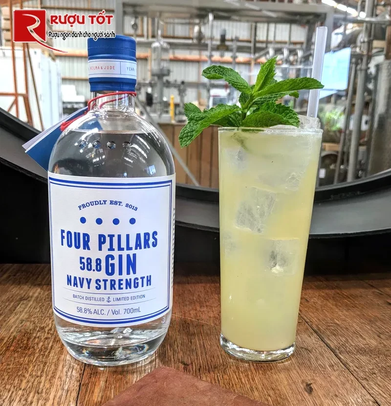 Rượu Four Pillars Navy Strength Gin