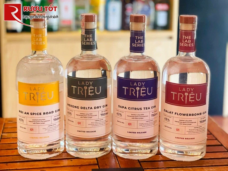 Rượu Lady Triệu Sapa Citrus Tea Gin