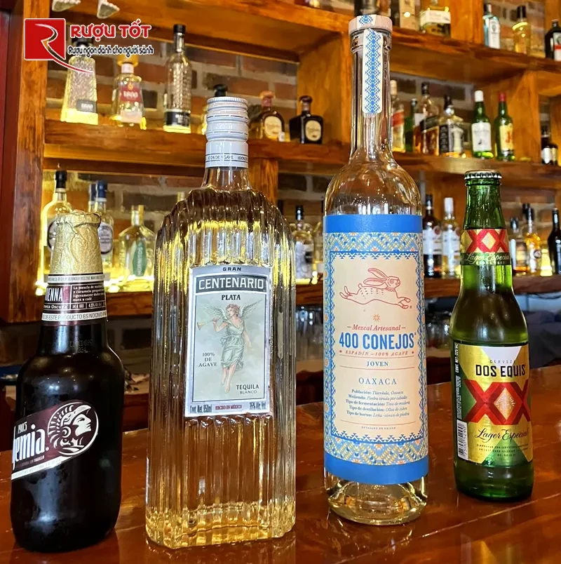 Rượu Mezcal 400 Conejos Joven