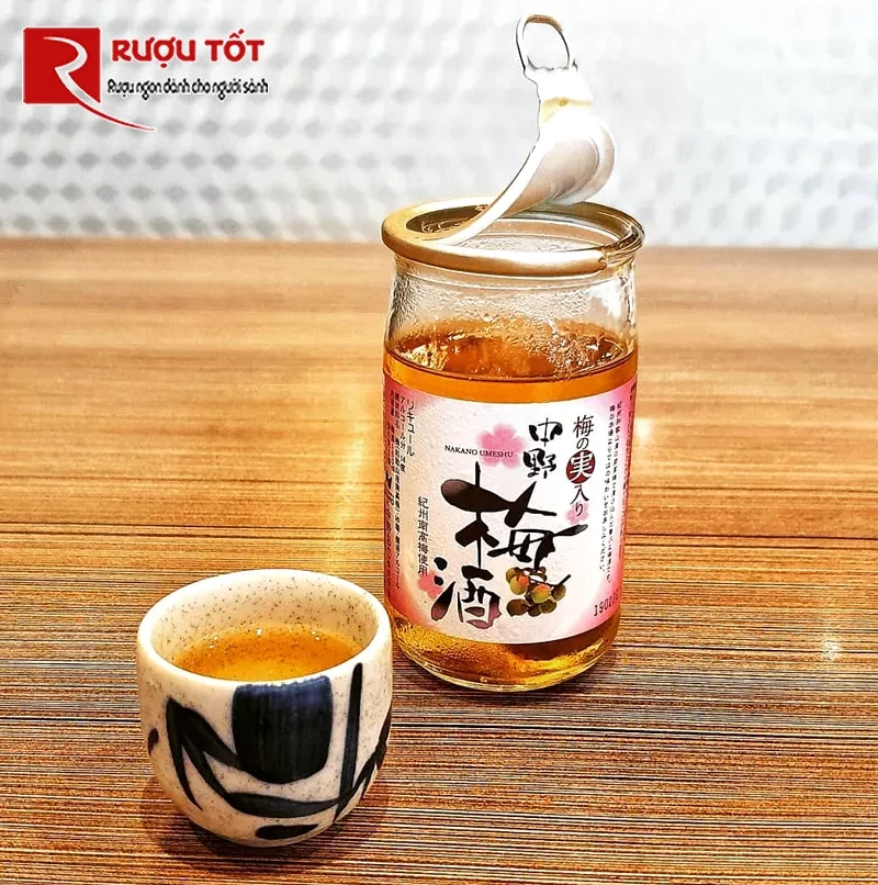 Rượu mơ Nakano Umeshu 160ml