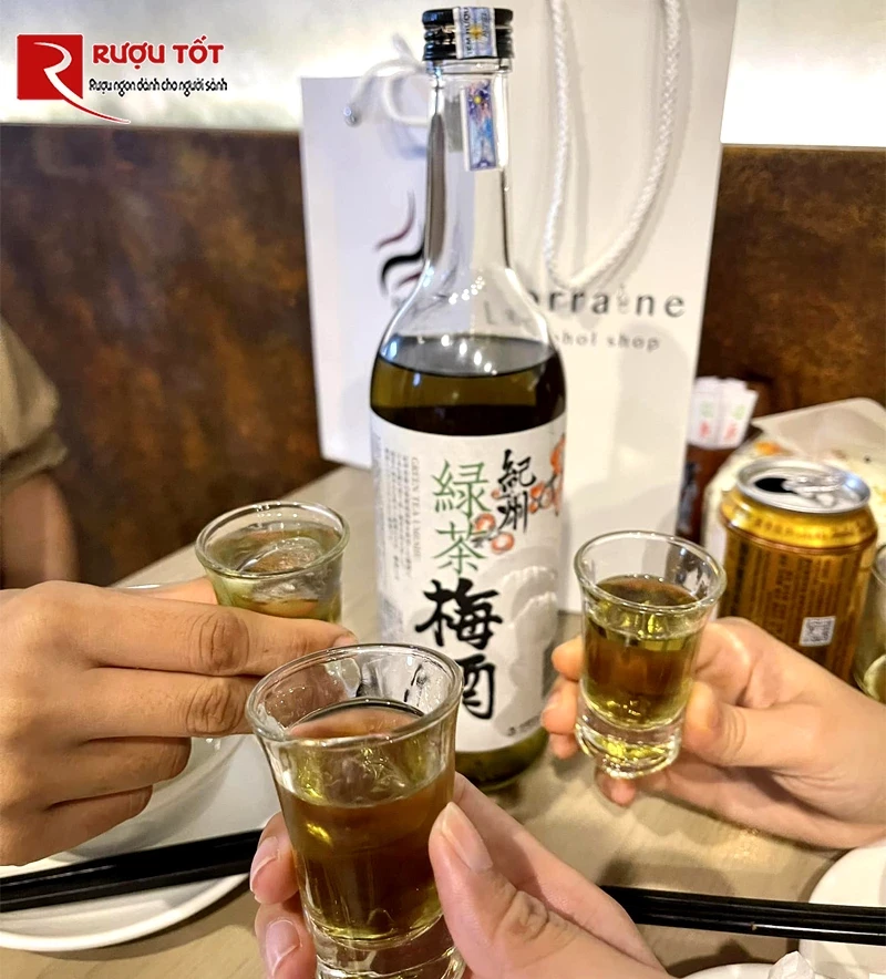 Rượu Nhật Nakano Green Tea