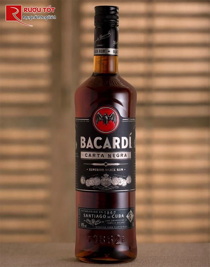 Rượu Rum Bacardi Carta Negra Superior